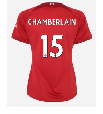 Liverpool Chamberlain #15 Hjemmedrakt Kvinner 2022-23 Kortermet